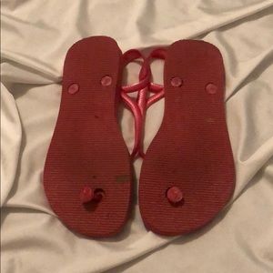 Havaianas Shoes - Havaianas Pink With Ankle Stars Size 6 Havaianas Shoes - Havaianas Pink With Ankle Stars Size 6